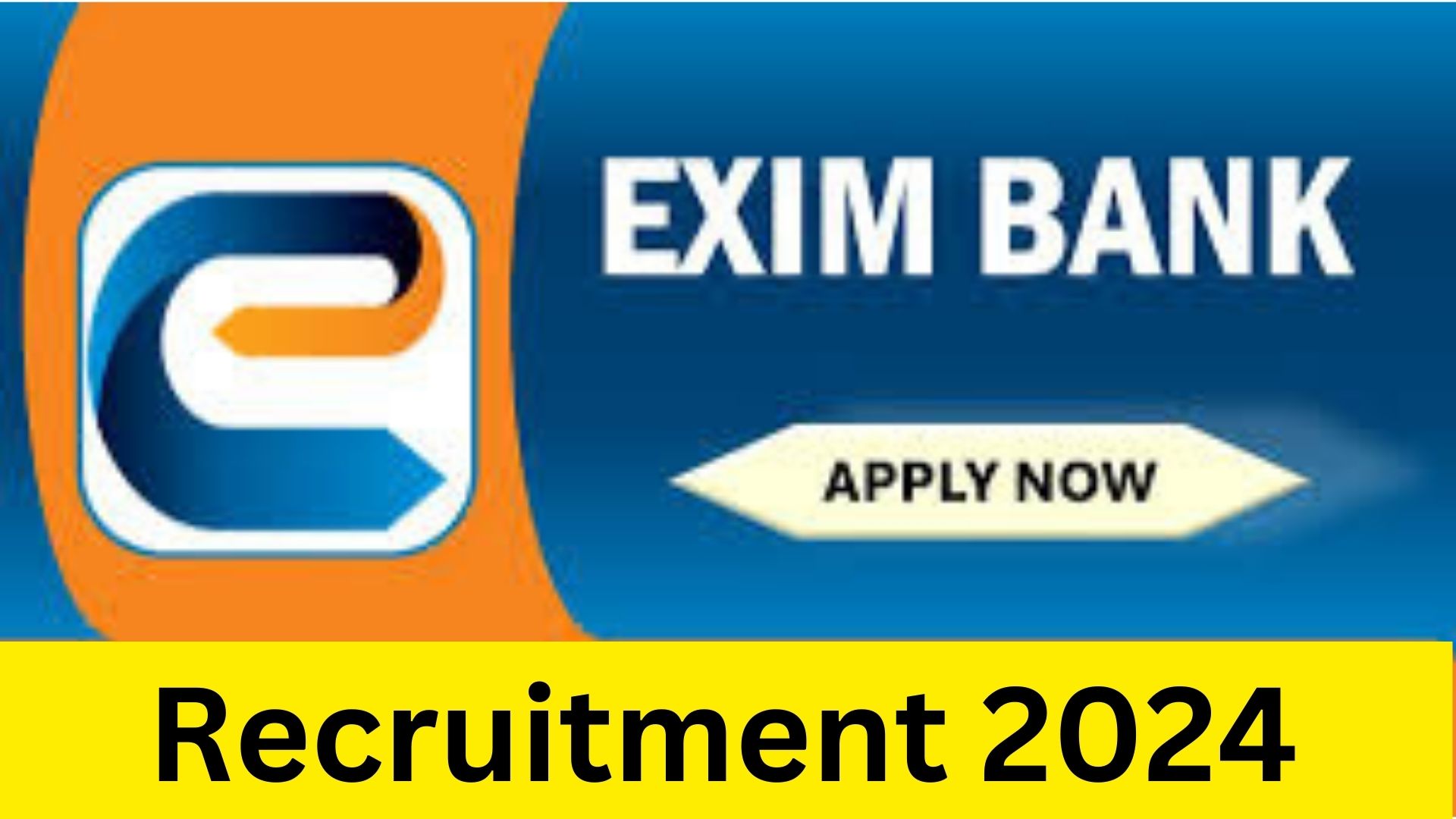 India Exim Bank Management Trainee (MT) Recruitment 2024