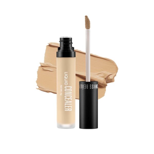 SWISS BEAUTY Liquid Light Weight Matte Concealer With Full Coverage |Easily Blendable Concealer For Face Makeup | Sand Sable, 6G