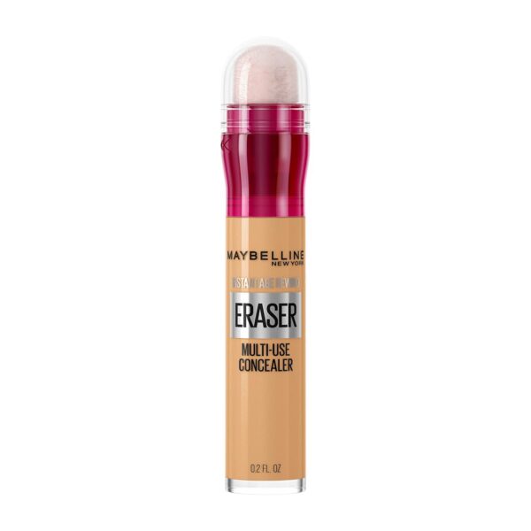 Maybelline New York Instant Age Rewind Dark Circles Treatment Concealer -Caramel, Packed with Goji Berry & Haloxyl, Bright & Refreshed eyes, Erase dark circles & fine lines, Long Lasting Concealer 6g