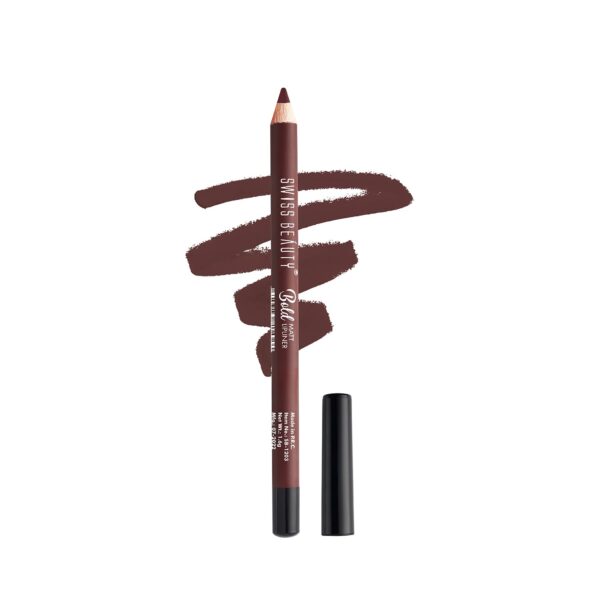 Swiss Beauty Bold Matt Lip Liner | Long-lasting |Matte Finish | Non-drying | Shade-12, 1.6gm