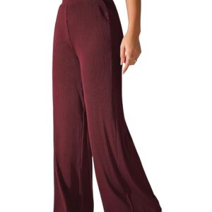 GRECIILOOKS Tailored Trousers for Women | Women Trousers | Women's High-Waisted Pant | Women Trousers Pants | Korean Trousers for Women