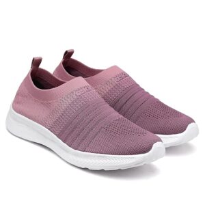 ASIAN Women Pull On Running Shoes